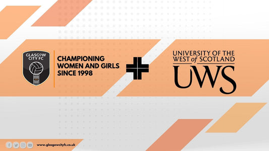 Glasgow City & University of the West of Scotland partner for groundbreaking study & sports science expertise.