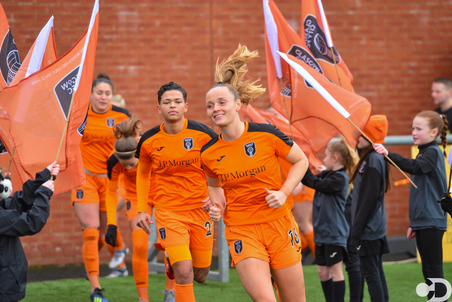 Glasgow City FC Matchday Flag Bearer Experience