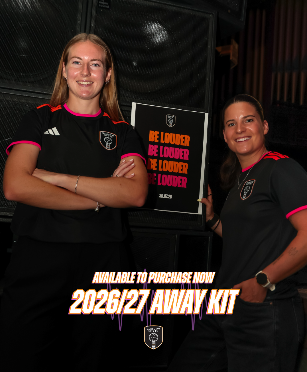 Glasgow City 2026/27 Replica Away Shirt - ADULT