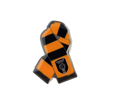 GCFC SCARF Metal Pin Badge
