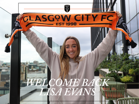SCOTLAND INTERNATIONAL LISA EVANS RETURNS TO GLASGOW CITY