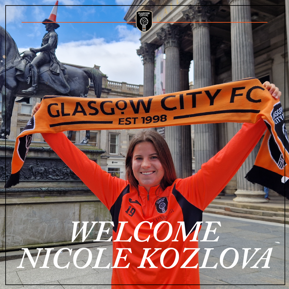 UKRAINIAN INTERNATIONAL NICOLE KOZLOVA BECOMES GLASGOW CITY’S LATEST RECRUIT