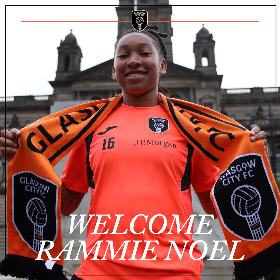 AMERICAN RAMMIE NOEL SIGNS FOR GLASGOW CITY