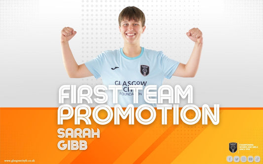 Academy player Sarah Gibb promoted to First Team
