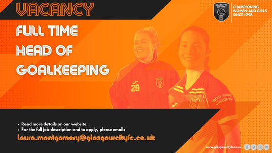 VACANCY |  Full Time Head of Goalkeeping