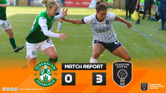 City navigate pasta Hibs with 3-0 win at Tony Macaroni Arena