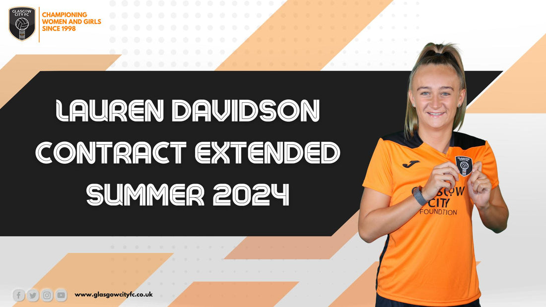 Lauren Davidson signs new two year deal