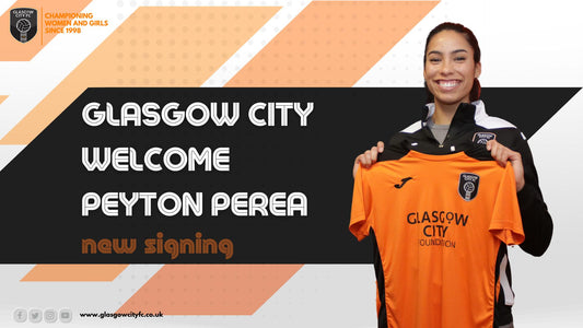 Glasgow City welcome Peyton Perea