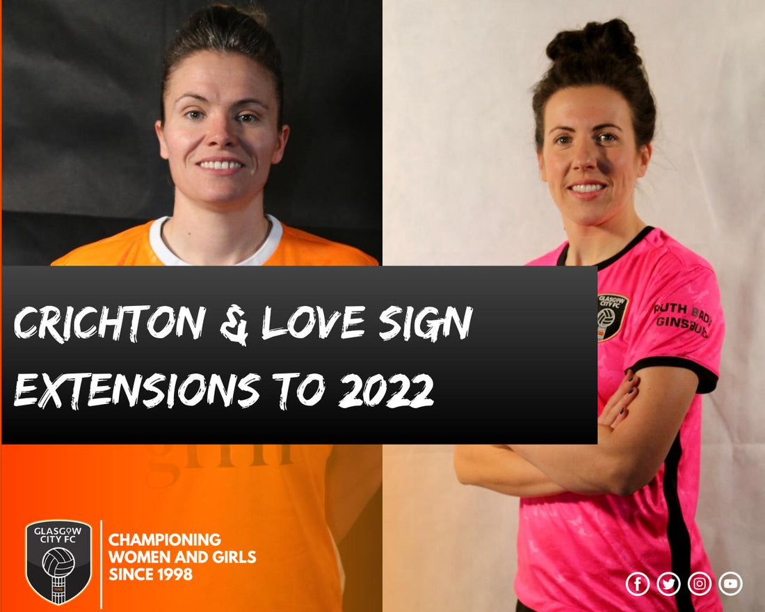 Leanne Crichton and Jo Love extend to 2022