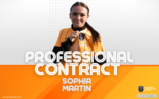 Sophia Martin signs professional contract days after 16th birthday