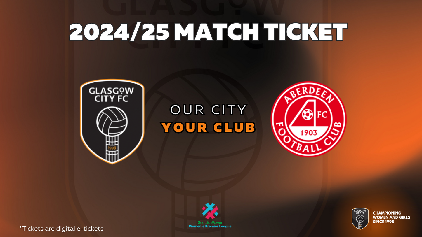 Glasgow City Fc v Aberdeen FC - Sun 12 Jan 2025