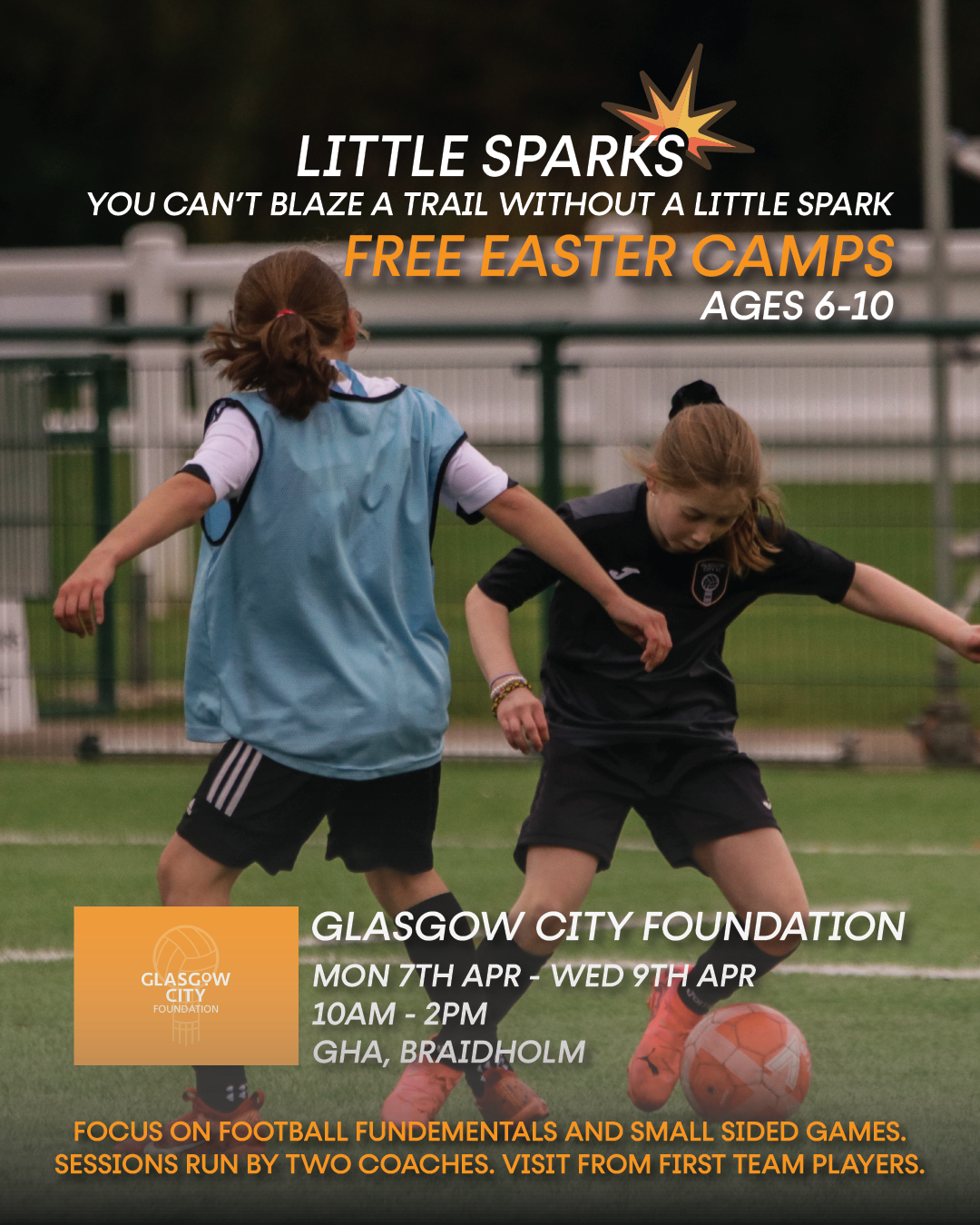 Little Sparks - Girls Easter Soccer Camp 2025