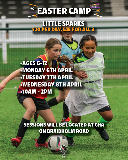 Little Sparks - Girls Easter Soccer Camp 2026