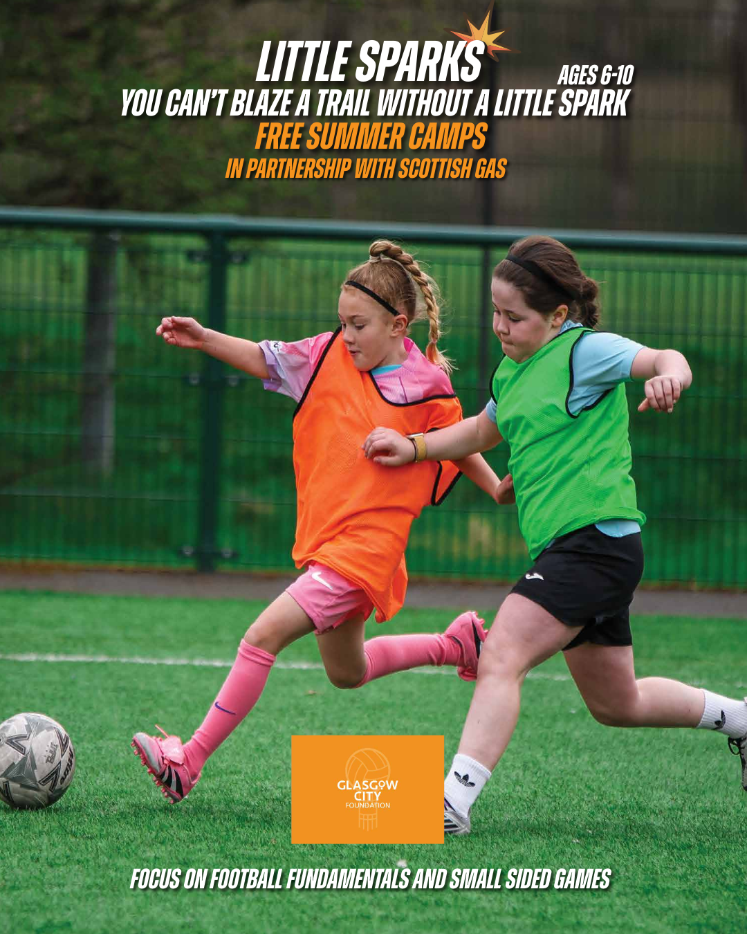 Little Sparks - Girls Summer Football Camp 2026
