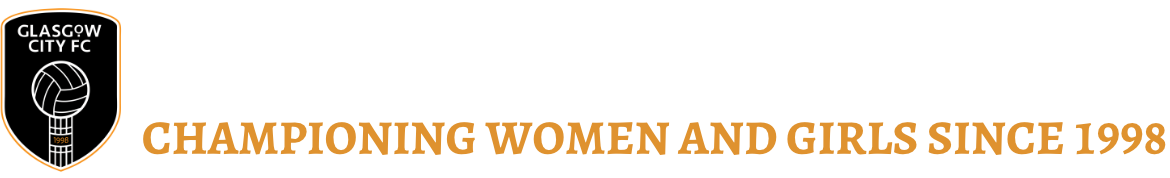 Glasgow City logo - Championing women & girls since 1998.
