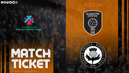 Glasgow City FC vs Partick Thislte FC - Wed 17th Apr 2024