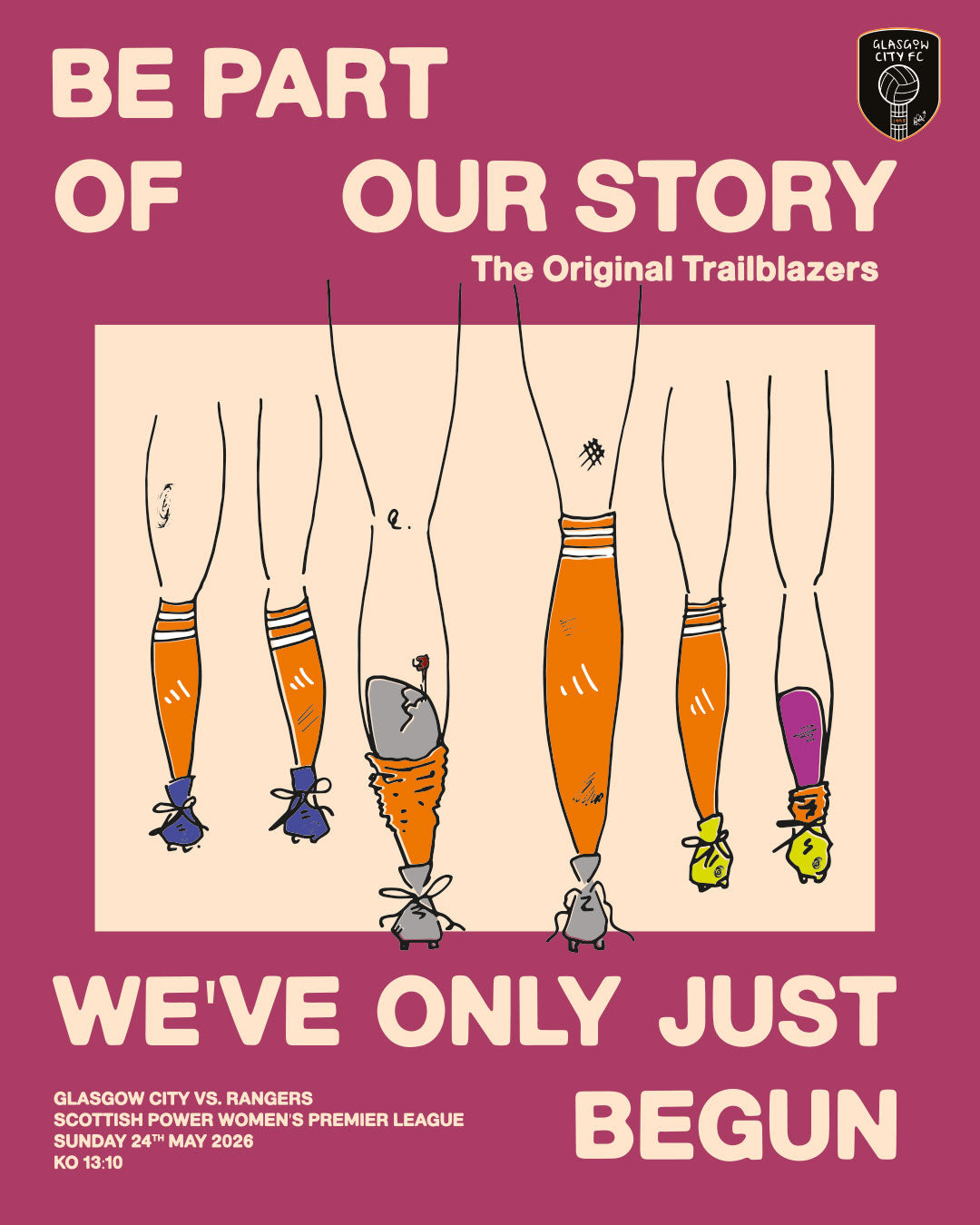POSTER COLLECTION 2026 - Glasgow City FC