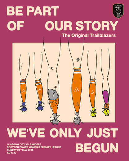 POSTER COLLECTION 2026 - Glasgow City FC