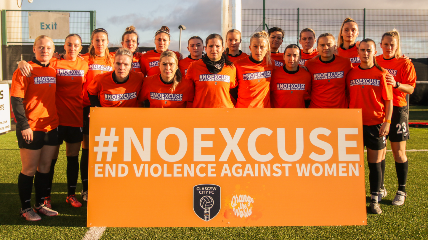 Glasgow Women's Aid #NoExcuse Fundraising T-Shirt